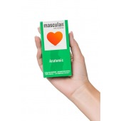 Презервативы анатомической формы Masculan Anatomic - 10 шт. - Masculan - купить с доставкой в Балашихе