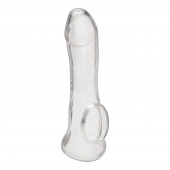 Прозрачная насадка на пенис Transparent Penis Enhancing Sleeve Extension - 15,9 см. - BlueLine - в Балашихе купить с доставкой