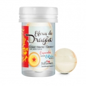 Интимный гель Esferas do Dragao Hot Ball с охлаждающе-разогревающим эффектом (2 шарика по 3 гр.) - HotFlowers - купить с доставкой в Балашихе
