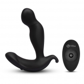 Черный анальный стимулятор с вращением и вибрацией 360 Plug - 13 см. - b-Vibe - в Балашихе купить с доставкой