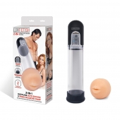 Автоматическая вакуумная помпа-мастурбатор Blowjob Auto Sucker Penis Enlarger Pump - Lux Fetish - в Балашихе купить с доставкой