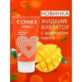 Возбуждающий интимный гель Cosmo Vibro с ароматом манго - 50 гр. - Биоритм - купить с доставкой в Балашихе