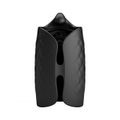 Черный мастурбатор с вибростимуляцией головки Black Glans Trainer - Baile - в Балашихе купить с доставкой