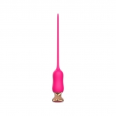 Розовый тонкий стимулятор Nipple Vibrator - 23 см. - I-MOON - купить с доставкой в Балашихе