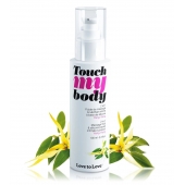 Силиконовый лубрикант 2-в-1 Touch My Body с ароматом иланг-иланга - 100 мл. - Love to Love - купить с доставкой в Балашихе