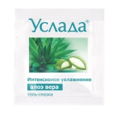 Гель-смазка «Услада с алоэ» - 3 гр. - Биоритм - купить с доставкой в Балашихе