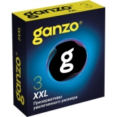 Презервативы увеличенного размера Ganzo XXL - 3 шт. - Ganzo - купить с доставкой в Балашихе