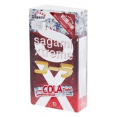 Ароматизированные презервативы Sagami Xtreme COLA - 10 шт. - Sagami - купить с доставкой в Балашихе