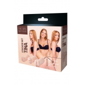 Набор из 3 мастурбаторов The Girl Next Door Tina - Dream Toys - в Балашихе купить с доставкой