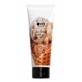 Лубрикант на водной основе OYO Aroma Gel Ice Cream с ароматом пломбира - 75 мл. - OYO - купить с доставкой в Балашихе