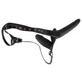 Женский страпон с вагинальной пробкой - 15 см. - Orion - купить с доставкой в Балашихе