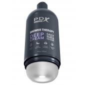 Мастурбатор в бутылке Shower Therapy Deep Cream - Pipedream - в Балашихе купить с доставкой