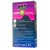 Набор презервативов Bolt Condoms - Luxe - купить с доставкой в Балашихе