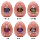 Набор из 6 мастурбаторов-яиц Tenga Egg Variety Pack V - Tenga - в Балашихе купить с доставкой