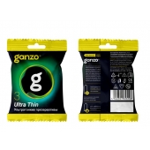 Ультратонкие презервативы Ganzo Ultra thin в мягкой упаковке - 3 шт. - Ganzo - купить с доставкой в Балашихе