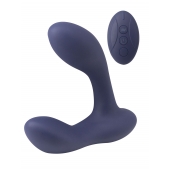 Синий массажер простаты с двумя моторами P-Bliss - Lola Games - в Балашихе купить с доставкой