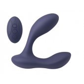 Синий массажер простаты с двумя моторами P-Bliss - Lola Games - в Балашихе купить с доставкой