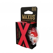 Ультратонкие презервативы MAXUS AIR Ultra Thin - 3 шт. - Maxus - купить с доставкой в Балашихе