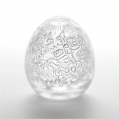 Мастурбатор-яйцо Keith Haring EGG PARTY - Tenga - в Балашихе купить с доставкой