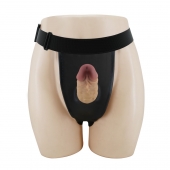 Полый страпон на регулируемых трусиках Houston - 17,5 см. - Baile - купить с доставкой в Балашихе