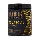 Презервативы с точками и рёбрами MAXUS Special - 12 шт. - Maxus - купить с доставкой в Балашихе