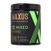 Презервативы MAXUS Mixed - 12 шт. - Maxus - купить с доставкой в Балашихе