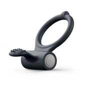 Черное эрекционное кольцо Power Clit - Dorcel - в Балашихе купить с доставкой