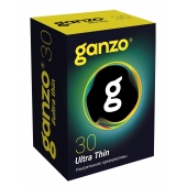 Супертонкие презервативы Ganzo Ultra thin - 30 шт. - Ganzo - купить с доставкой в Балашихе