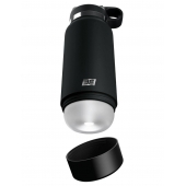 Черный мастурбатор в виде бутылки Fap Flask - Pipedream - в Балашихе купить с доставкой