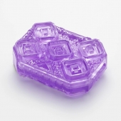Фиолетовый мастурбатор-стимулятор Tenga Uni Amethyst - Tenga - в Балашихе купить с доставкой