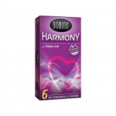 Презервативы с рёбрышками Domino Harmony - 6 шт. - Domino - купить с доставкой в Балашихе