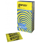 Классические презервативы с обильной смазкой Ganzo Classic - 12 шт. - Ganzo - купить с доставкой в Балашихе