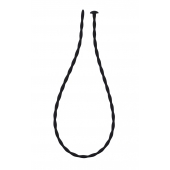 Черный уретральный массажер Glide Medium - 30 см. - Lola Games - купить с доставкой в Балашихе