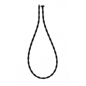 Черный уретральный массажер Glide Small - 30 см. - Lola Games - купить с доставкой в Балашихе