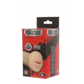 Нежный мастурбатор-ротик REALSTUFF 5INCH MASTURBATOR BJ - Dream Toys - в Балашихе купить с доставкой