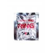 Прозрачное эрекционное кольцо с вибратором  и подхватом - Toyfa Basic - в Балашихе купить с доставкой