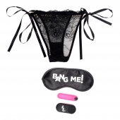 Эротический набор 28X Power Panty Remote Control Bullet Kit - XR Brands - купить с доставкой в Балашихе