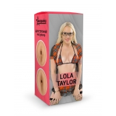 Двусторонний мастурбатор Lola Taylor - 22 см. - ФлешНаш - в Балашихе купить с доставкой