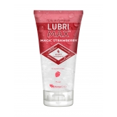 Интимный гель-смазка на водной основе Lubrimax Magic Strawberry - 75 мл. - ИнтелБИО - купить с доставкой в Балашихе