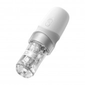 Белый автоматический мастурбатор Extra Sauce - Sauce - в Балашихе купить с доставкой