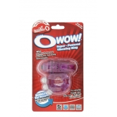 Фиолетовое эрекционное виброкольцо OWOW PURPLE - Screaming O - в Балашихе купить с доставкой