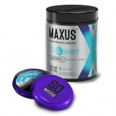 Гладкие презервативы Maxus G spot с двойной спиралью - 15 шт. - Maxus - купить с доставкой в Балашихе