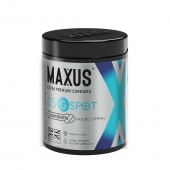Гладкие презервативы Maxus G spot с двойной спиралью - 15 шт. - Maxus - купить с доставкой в Балашихе