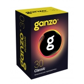 Классические презервативы с обильной смазкой Ganzo Classic - 30 шт. - Ganzo - купить с доставкой в Балашихе