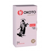 Тонкие презервативы OKOTO Ultra Thin - 12 шт. - Sitabella - купить с доставкой в Балашихе