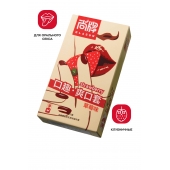 Презервативы Elasun Strawberry с аромато клубники - 10 шт. - Elasun - купить с доставкой в Балашихе