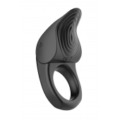 Черное эрекционное виброкольцо Vibro Lust Ring - MALESATION - в Балашихе купить с доставкой