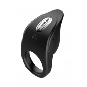 Черное эрекционное виброкольцо Vibro Lust Ring - MALESATION - в Балашихе купить с доставкой