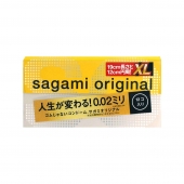 Презервативы увеличенного размера Sagami Original 0.02 XL-size - 12 шт. - Sagami - купить с доставкой в Балашихе