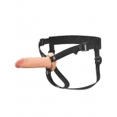 Полый страпон на ремнях 6’’ Hollow Silicone Strap-on - Pipedream - купить с доставкой в Балашихе